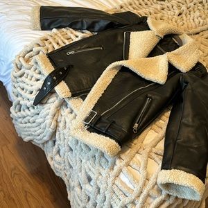 Leather jacket